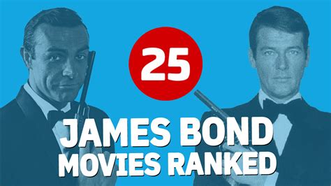 Top 10 Best James Bond movies .